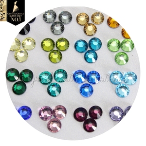 Rhinestone Nhà Cung Cấp 3D DIY Trang Trí Đá Vòng Phẳng Đáy Mạnh Mẽ Keo Mặt Sau 10ss Pha Lê Hotfix Thạch - Product Image 2