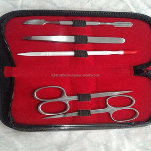 กล่องบรรจุอุปกรณ์ทำเล็บมือและร้านตัดผมทำจากสเตนเลสแบบมืออาชีพสไตล์หรูหราสำหรับทารก - Product Image 1