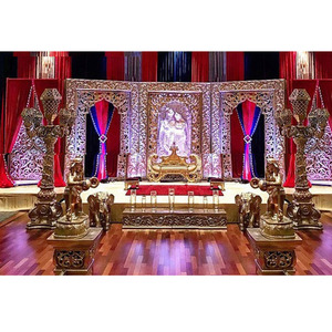 Beautiful Indian Wedding <b>Stage</b> Decoration Frames Indian Wedding <b>Stage</b> Decoration Wedding <b>Stage</b> Set Decoration - Product Image 1
