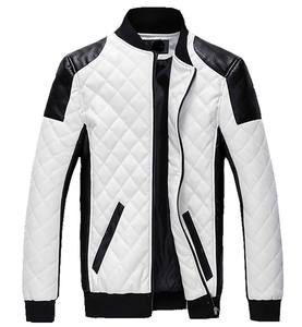 Vestes bomber en toile d'hiver personnalisées pour hommes décontractées |   Vêtement d'extérieur coupe-vent 100% polyester rembourré en polaire, séchage rapide - Product Image 3