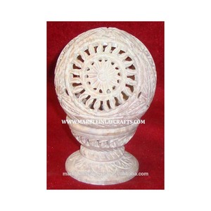 Portavelas de Piedra Natural para Decoración del Hogar - Product Image 1