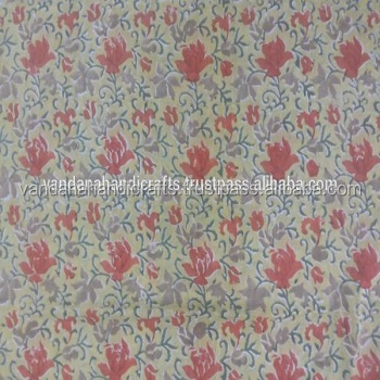 Натуральная печатная ткань от производителя джайпура ванданы рукоделие