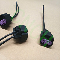 FITS CONNECTEUR DE BOBINE D'ALLUMAGE PIG TAIL HARNAIS FIN CLIP MOTEUR SPARK FAN PLUG WIRE CÂBLE PT2649