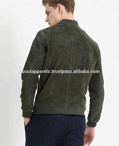 2026 New Arrival Genuine Suede Motorbike Leather Jacket <b>Coat</b> /men Winter Fashion Leather Jacket - Product Image 2
