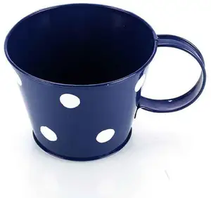 Porte-pots ronds suspendus en métal | Jardinières | Gamla pour une utilisation intérieure/extérieure décoration de la maison/décoration du jardin et du balcon - Product Image 1