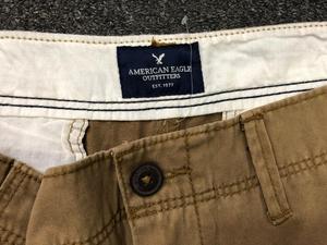 กางเกงชิโนทรงตรงเข้ารูปปกติของผู้ชายมีซิป100% ผ้าชิโนขนาดพลัสไซส์ - Product Image 4