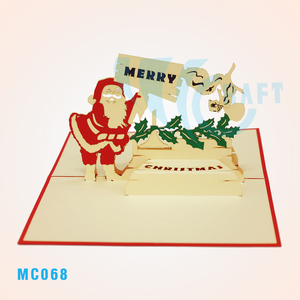 การ์ดป๊อปอัพ 3 มิติ งานฝีมือวีเอท-คราฟต์ ทำจากกระดาษ แฮนด์เมด จากฮานอย - Product Image 1