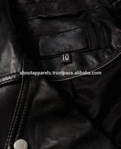 2022 Automne Hiver Collection À La Mode Dames En Cuir De Mouton Vestes En Gros Chine Fabricant Street Style Stripe - Product Image 4