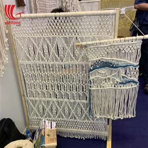 Bohemian <b>Macrame</b> Wedding Backdrop Wall Hanging Door <b>Curtain</b> Wholesale - Product Image 4