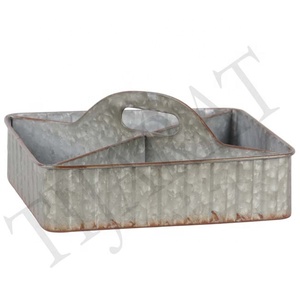 Trending de l'industrie Forme moderne et élégante Plateau décoratif en aluminium pour la décoration de table à manger de mariage avec logo personnalisé - Product Image 1