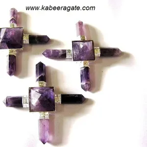 Großhandel Energie erzeuger: Amethyst Pyramide Energie erzeuger