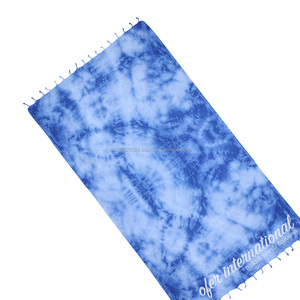 Serviette ti à 100% de coton turque pgemmes, serviette de tatouage, teint à la main, résistante au sable, un type de Collection de teinture fabriquée à la main - Product Image 2