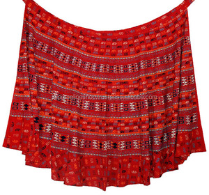 Jupes enveloppantes décontractées en coton indien pour adultes Taille naturelle Maternité et caractéristique antistatique - Product Image 3