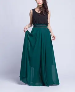 Produk Trending 2019 Terbaru Desain Pantai Bohemian Boho Plain Bunga Panjang Bungkus Rok Wanita