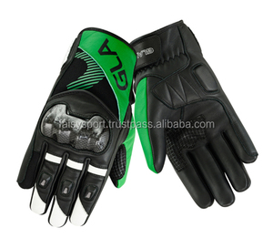 High Quality Custom Made Full <b>Finger</b> Motorbike Racing Riding Gloves Long Cuff <b>Hand</b> Protection Wrist Support-Made Leather Sports - Product Image 2