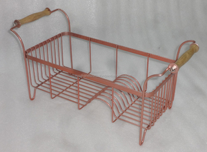 Escurridor de platos de malla de alambre de hierro y Metal blanco, cesta de uso de cocina para el hogar, Hotel, accesorios para el hogar - Product Image 2