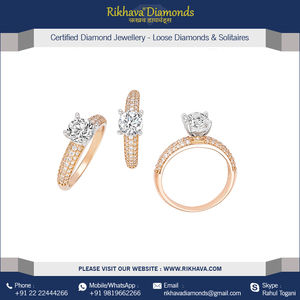 แหวนเพชรธรรมชาติราคาเครื่องประดับหรูหรา - Product Image 5