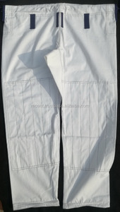 Djj — pantalon brésilien blanc et bleu, tissage perles, Jiu-Jitsu - Product Image 3