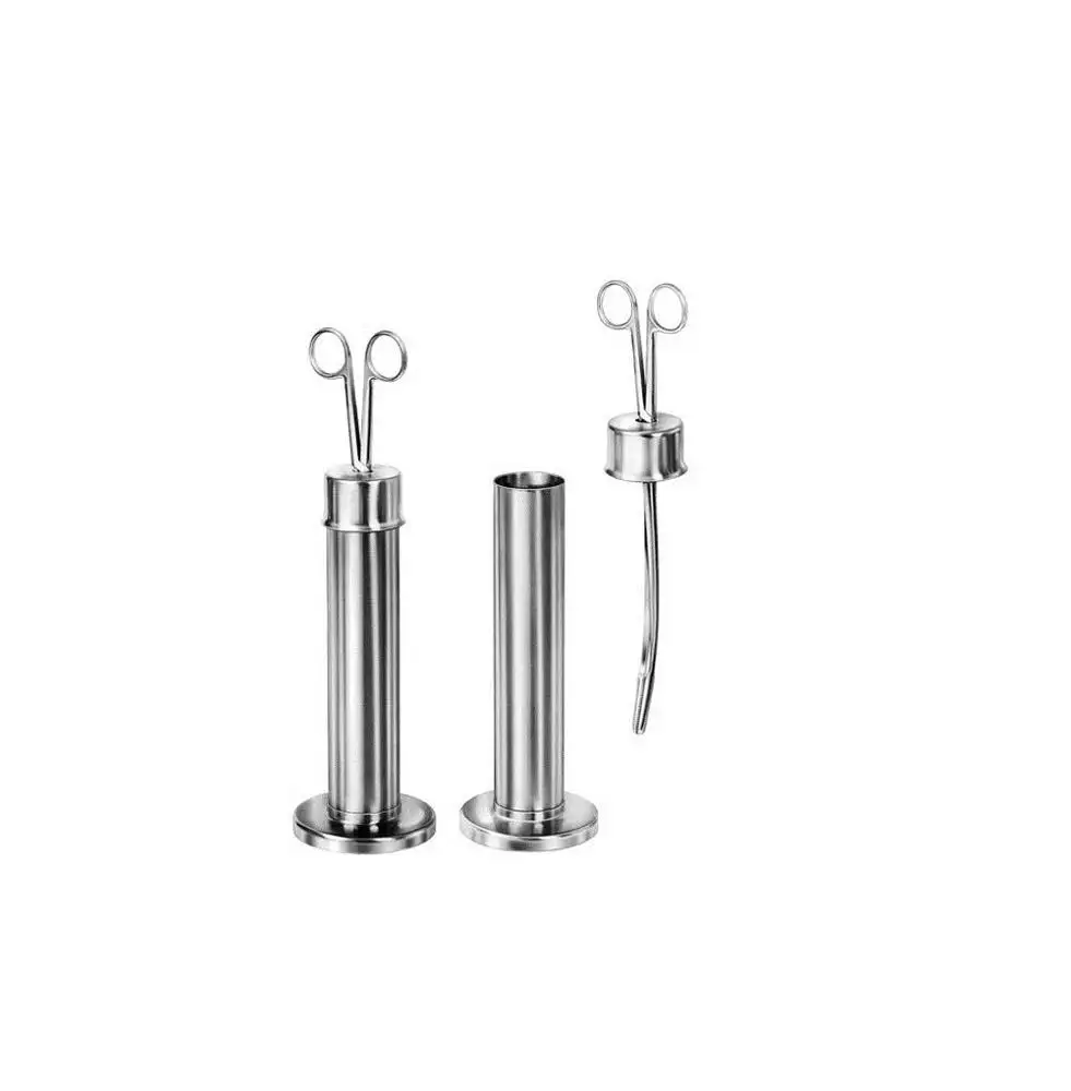 Forceps jar stainless Steel SIZE 30x90mm to 150x 30mm / Hospital Forceps jar / Dental Forceps jar Hollow wears High Quality