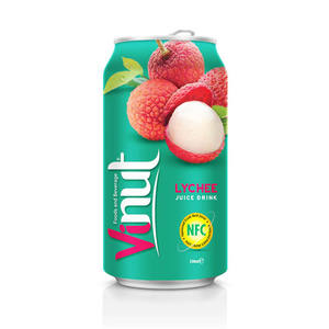 Purée de litchi frais de 330ml Jus de litchi de qualité supérieure fourni par des fournisseurs renommés - Product Image 5