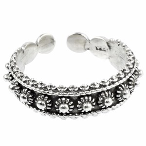 Anillos Midi de trabajo fino puro, joyería de plata de ley 925 Lisa oxidada, joyería de plata fresca - Product Image 1