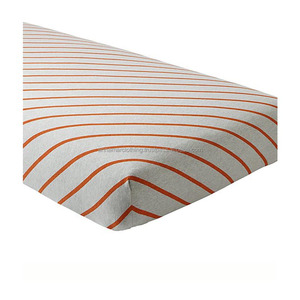 Drap de berceau ajusté à motifs en jersey de coton biologique 100% à quantité minimale de commande bas imprimé personnalisé - Product Image 1