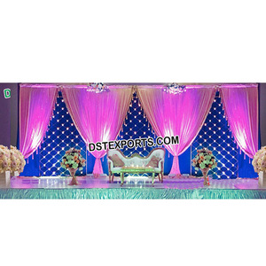 Décorations murales métalliques pour bougies, cadres arrière brillants pour mariages, panneaux décoratifs de scène pour événements au Missouri et au Mississippi - Product Image 1