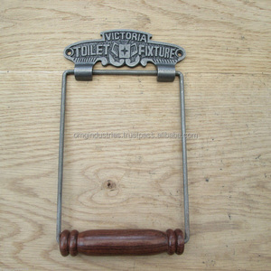 OMG Industries, portarrollos de papel higiénico de hierro de acero inoxidable, accesorios de baño con diseño elegante, duradero y funcional - Product Image 5