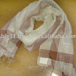 Barabanki's Fashionable <b>Long</b> Hand-Woven Viscose <b>Scarf</b> for Adults Autumn Daily Wear Latest Pattern Traditional Shawl Customized - Product Image 2