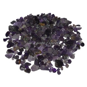Améthyste de haute qualité Chips Stone acheter en ligne Guérison Pierre semi-précieuse artisanat - Product Image 1