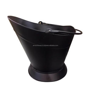 Seau de stockage de charbon de cendre de feu accessoires de foyer à des prix raisonnables conception Simple seau de charbon de cendre de haute qualité décor de jardin - Product Image 4