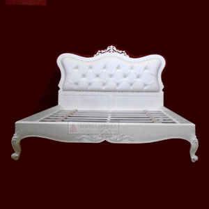 Juego de muebles de dormitorio-Queen Modern Classic Tallada Muebles de cama Estilo francés - Product Image 1