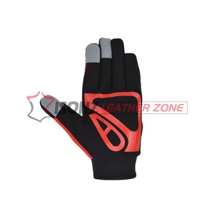 Guantes de Trabajo Mecánicos Personalizados ISONZ Leather Zone Rojos y Negros, Anti-Impacto, Antideslizantes, Anti-Corte, Anti-Calor, Guantes de Protección para Manos - Product Image 4