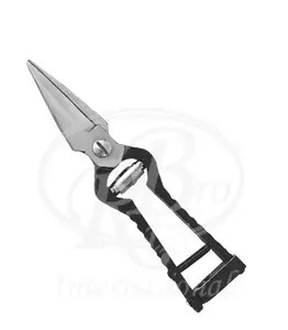 Foot Rot Shears/ Sheep Hoof Trimmer Stainless Steel With Powder Coated Handles And Safety Loop
