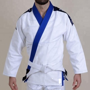 Logotipo personalizado BJJ Gis con sublimación en línea Blanco Azul Negro Azul marino Rosa Gris Sin blanquear Judo Gi - Product Image 2