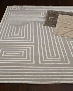 Alfombra de seda de lana anudada a mano, personalizada, a precio de fábrica - Product Image 1