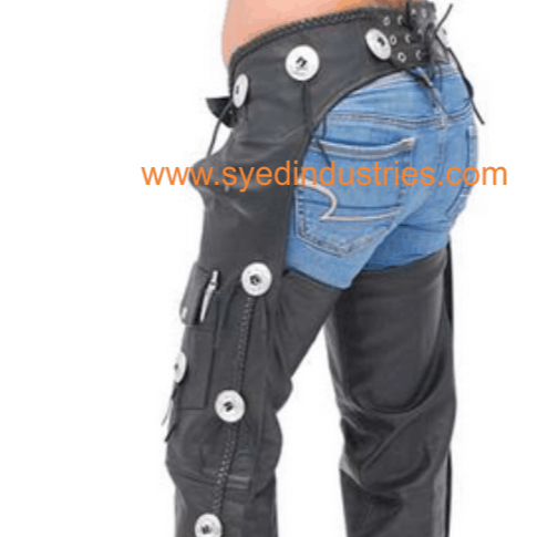 Кожаные крючки с регулируемым ремнем, молния и ветрозащитный клапан (Ch-01)