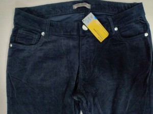 Pantalones de Pana de Alta Calidad para Mujer, Pantalones Elásticos Rectos de Talla Grande, de Algodón Transpirable de Verano, Marca Bangladesh - Product Image 3