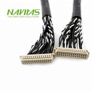 Faisceau de câbles OEM DF13-30DS-1.25C 30Pin pour la connexion de signal et d'alimentation - Product Image 6