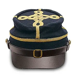 Chapéus Kepis de guerra civil de alta qualidade para homens franceses, chapéus de qualidade personalizados, novos logotipos personalizados