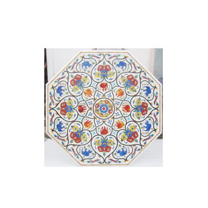 โต๊ะหินอ่อน Pietra Dura - Product Image 1