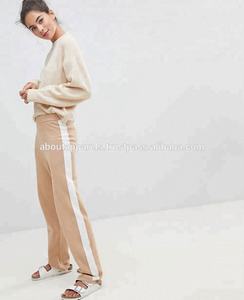 Nuevo estilo barato personalizado al por mayor de moda de las mujeres deportes fitness yoga pantalones de chándal de algodón transpirable - Product Image 3