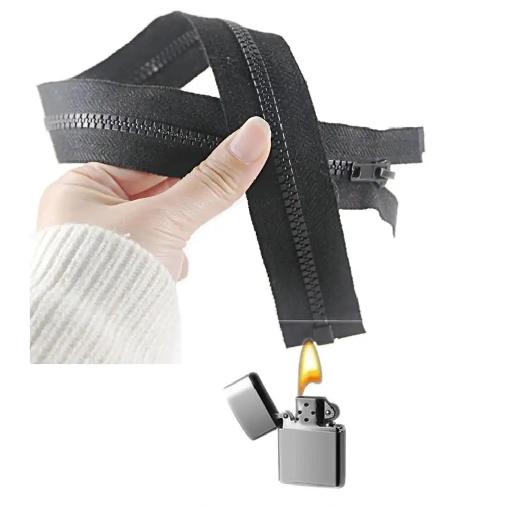 5# Open End Nomex Tape Fireproof Zipper Flame retardant zipper fireman clothing zipper