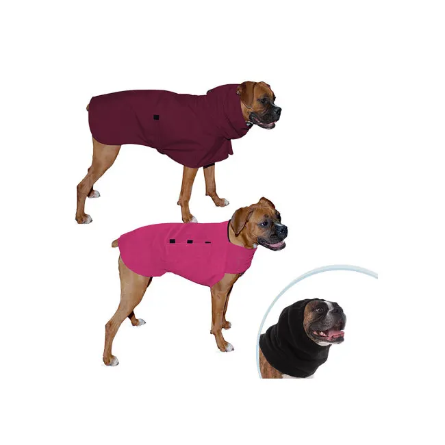 スタイル犬服犬コート犬用綿100% ペットアパレル & アクセサリーパターン手作りエレガントなソリッドメイドボクサー冬