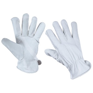 OEM Unlined Driver Gloves With Maximum Protection Round Thumb Styled <b>Shirred</b> <b>Elastic</b> Back In Goatskin Leather - Product Image 1