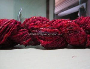 <b>Recycle</b> Silk <b>YARN</b> Blanket Custom Colour Silk FIBER Other <b>Yarn</b> Hand Spun Dyed Anti-Bacteria Moisture-Absorbent PROPRIETARY RSY - Product Image 5