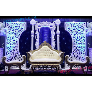 Pilar DE BODA jazmín, paneles de fibra de flores de boda para escenario, marco de fotos de boda inglés, paneles, conjunto de escenario - Product Image 1