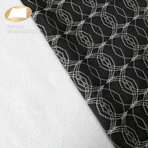Tela de mezcla de poliéster y nailon con patrón geométrico, jacquard, para Lencería - Product Image 4