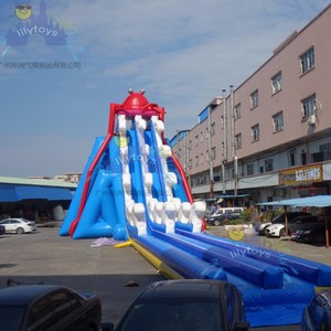 Toboggan <span class=keywords><strong>aquatique</strong></span> gonflable géant <span class=keywords><strong>de</strong></span> 53 m pour lac et parc |   Grand toboggan <span class=keywords><strong>aquatique</strong></span> <span class=keywords><strong>de</strong></span> divertissement |   Toboggan <span class=keywords><strong>aquatique</strong></span> commercial - Product Image 4