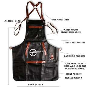 Grembiule barbiere Cape Salon PE usa e getta viola bianco economico arancione blu colore dei capelli peso materiale origine tipo di taglio <span class=keywords><strong>parrucchiere</strong></span> - Product Image 2